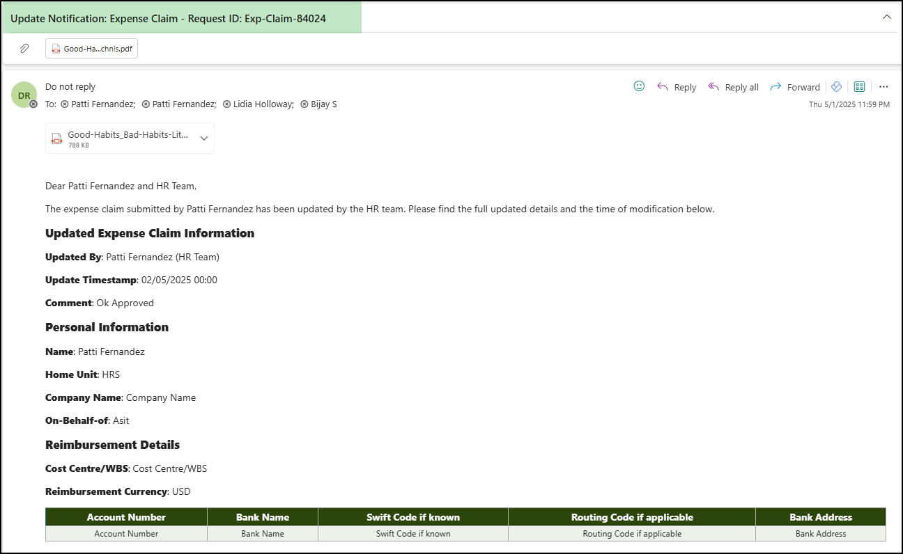 expense management power apps